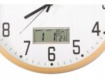 Ceas de Perete Rotund 30cm – Silențios, cu Dată, Temperatură și Secundar - Image 6