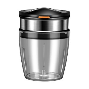 Borcan Feliator pentru Fructe și Legume, Lame Inox Incorporate, 10.5x6 cm, Negru