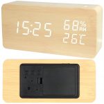 Ceas electronic cu alarmă termometru higrometru usb - Image 8
