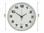 Ceas de Perete Rotund 30cm – Silențios, Fără Atingere, cu Mână a Doua - Image 6