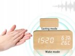 Ceas electronic cu alarmă termometru higrometru usb - Image 3