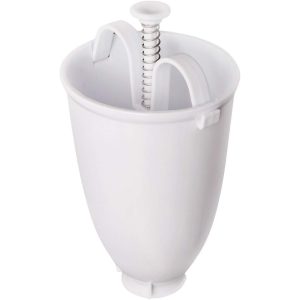 Dozator Manual Aluat Gogosi  18x10x10 cm, Alb