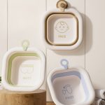 Cada Pliabilă pentru Bebeluși – Verde, 3.5 L, Model Fundulet, 30x30x3.5 cm - Image 8