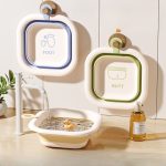 Cada Pliabilă pentru Bebeluși – Verde, 3.5 L, Model Fundulet, 30x30x3.5 cm - Image 5