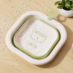 Cada Pliabilă pentru Bebeluși – Verde, 3.5 L, Model Fundulet, 30x30x3.5 cm - Image 4