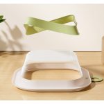Cada Pliabilă pentru Bebeluși – Verde, 3.5 L, Model Fundulet, 30x30x3.5 cm - Image 3