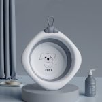 Cada Pliabilă pentru Bebeluși – Gri, 4L, Model Koala, 30x30x3.5 cm - Image 6