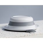 Cada Pliabilă pentru Bebeluși – Gri, 4L, Model Koala, 30x30x3.5 cm - Image 7