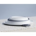 Cada Pliabilă pentru Bebeluși – Gri, 4L, Model Koala, 30x30x3.5 cm - Image 8