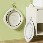 Cada Pliabilă pentru Bebeluși – Mov, 3 L, Model Picioare,  31.5x31.5x3.5 cm, - Image 2