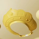 Cască de Duș Copii , Model Coroană, Galben, 0–12 Ani - Image 5