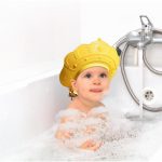 Cască de Duș Copii , Model Coroană, Galben, 0–12 Ani - Image 2