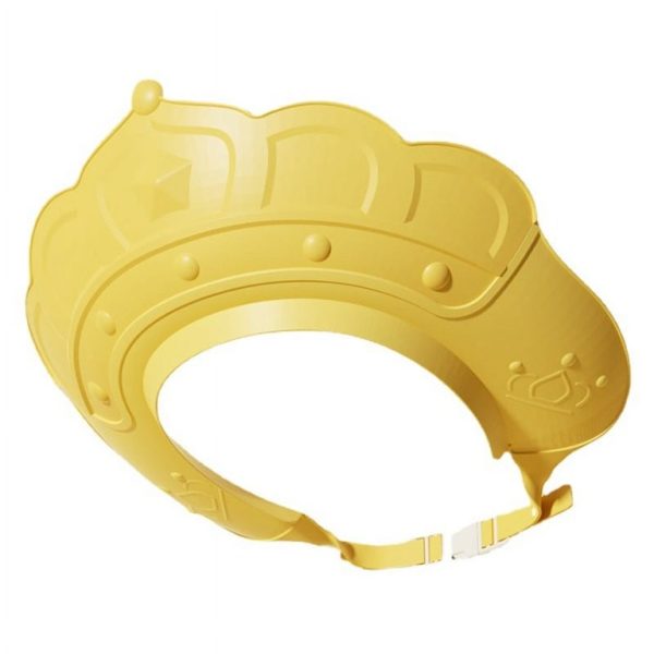 Cască de Duș Copii , Model Coroană, Galben, 0–12 Ani