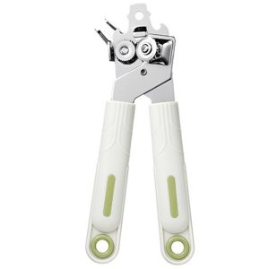 Desfăcător Conserve 3 în 1  Inox, Alb, 21.5 cm