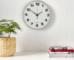 Ceas de Perete Rotund 30cm – Silențios, Fără Atingere, cu Mână a Doua - Image 4