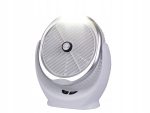Ventilator de Birou Fără Fir cu Lumină LED – Reîncărcabil, Silențios și Compact - Image 2