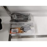 Feliator Manual Inox pentru Cartofi și Legume, 2 Dimensiuni, 25.5x11.7 cm, Argintiu - Image 2