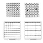 Feliator Manual Inox pentru Cartofi și Legume, 2 Dimensiuni, 25.5x11.7 cm, Argintiu - Image 12