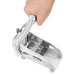 Feliator Manual Inox pentru Cartofi și Legume, 2 Dimensiuni, 25.5x11.7 cm, Argintiu - Image 3