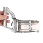 Feliator Manual Inox pentru Cartofi și Legume, 2 Dimensiuni, 25.5x11.7 cm, Argintiu - Image 5
