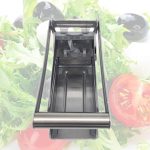 Feliator Manual Inox pentru Cartofi și Legume, 2 Dimensiuni, 25.5x11.7 cm, Argintiu - Image 6