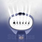 Aparat de Calcat Vertical cu Abur, 1500W, Rezervor 138ml, Pliabil, Anti-Calcar, Albastru - Image 3