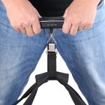 Cântar Digital Portabil cu Curea – Alb-Negru, 50 kg, Funcție Tare, 12.5 x 2.8 x 2.8 cm - Image 9