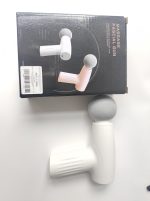 Mini Aparat de Masaj Tip Pistol, USB-C, 3 Viteze, 120 min, Alb - Image 3