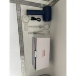 Mixer Electric fără Fir, Uz Casnic, 3 Accesorii, Albastru Închis - Image 2