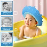 Vizieră de Baie  pentru Copii – Coronită, Albastru, Anti-Șampon - Image 4
