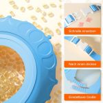 Vizieră de Baie  pentru Copii – Coronită, Albastru, Anti-Șampon - Image 8