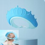 Vizieră de Baie  pentru Copii – Coronită, Albastru, Anti-Șampon - Image 9