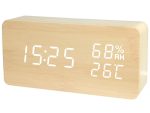 Ceas electronic cu alarmă termometru higrometru usb