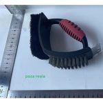 Perie 3 în 1 pentru Grătar cu Racletă și Burete – Oțel inoxidabil, 16 x 7 x 11 cm - Image 6