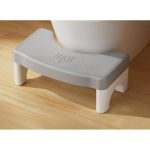 Scăunel WC , Inaltator pentru Toaletă, Gri, 38×22×17 cm - Image 6