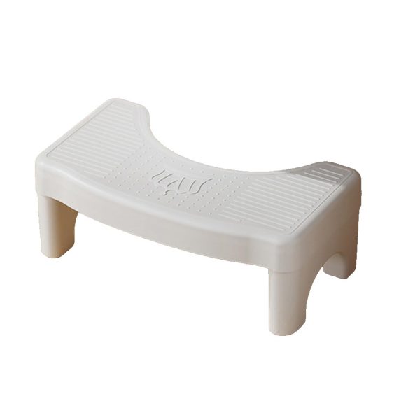 Scăunel WC , Inaltator pentru Toaletă, Alb, 38×22×17 cm