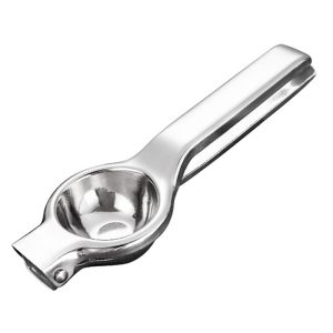 Storcător Manual Citrice și Fructe Moi, Inox Durabil, 20.5 x 7 cm, Argintiu
