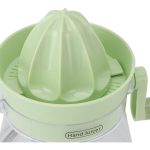 Storcător de Citrice Manual, Rezistent, Ușor de Folosit și Depozitat, Durabil, Calitativ, 16.5x13 cm, Transparent/Verde - Image 6