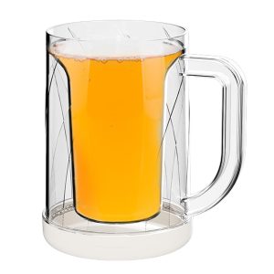 Cana Frigorifică cu Gheață  800 ml, Plastic Transparent