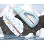 Termometru Baie Plutitor Urs Polar Albastru, Rezistent la Apă, Multifuncțional - Image 3